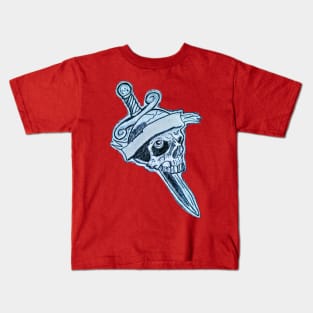 The skull and the dagger Kids T-Shirt